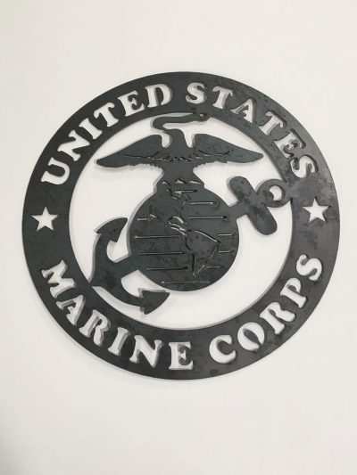 Marine Corps Emblem – Texas Mounted Longhorns